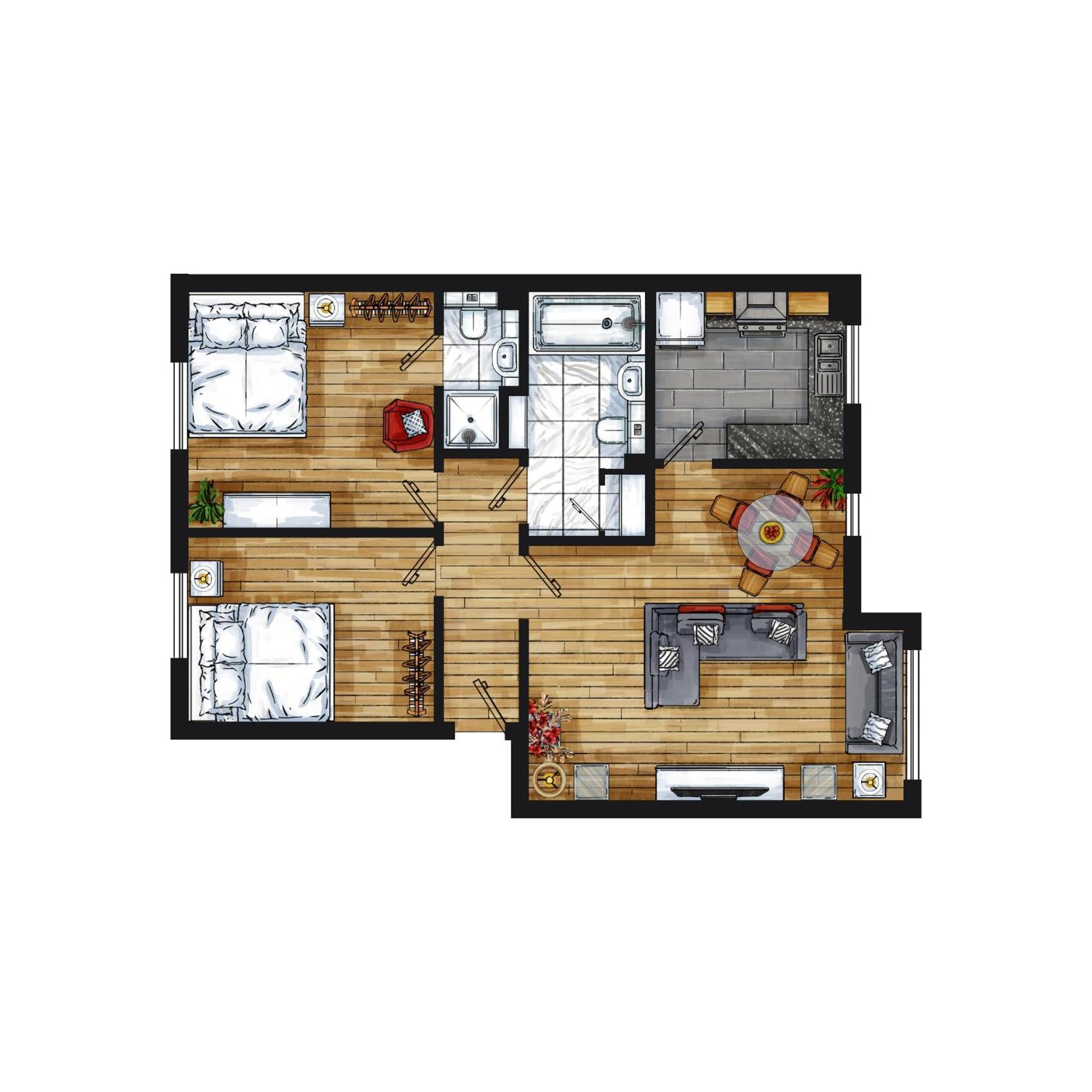 2 Bed Flat, Dedicated Workspace, Parking, 4Ktv Λονδίνο Εξωτερικό φωτογραφία